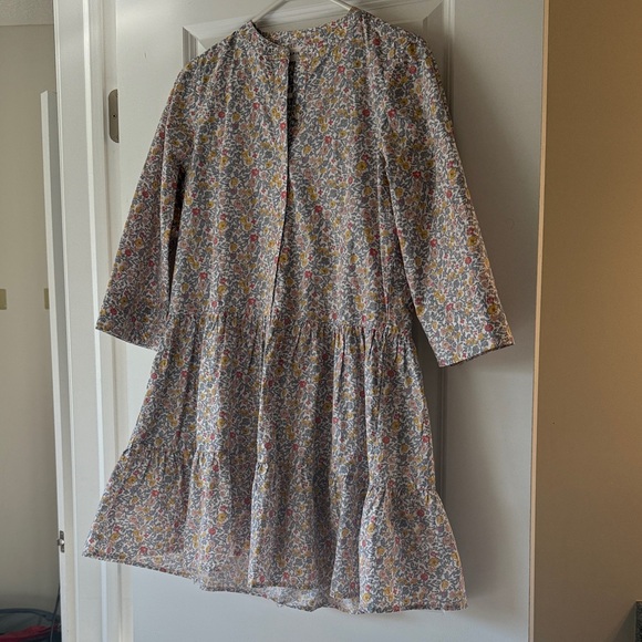 Apiece Apart Floral Print Dress with Long Sleeves - Picture 1 of 2